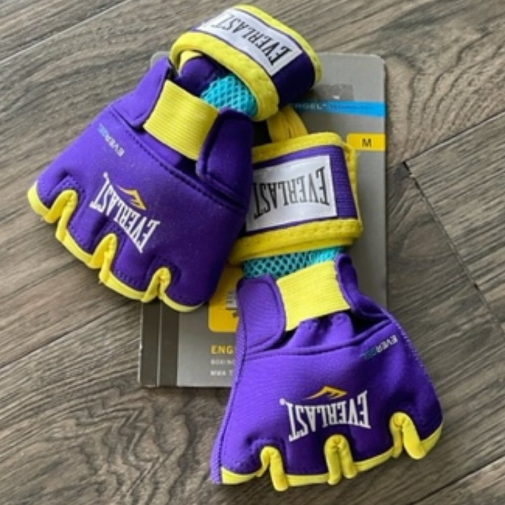 Everlast Purple Evergel Hand Wrap – M - Unisex